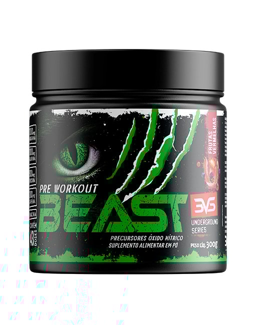 BannerPré treino Beast 300g