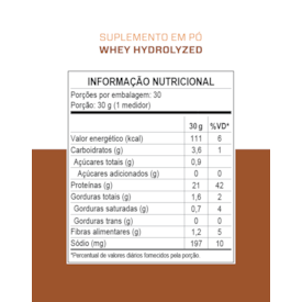 Segunda imagem do produto 100% Whey Hidrolizada