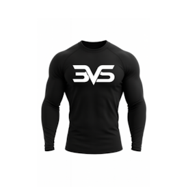 CAMISETA COMPRESSAO - MANGA LONGA - PRETA