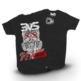 Camiseta Preta Game War