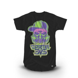 Segunda imagem do produto Camiseta Preta Neon Cartel