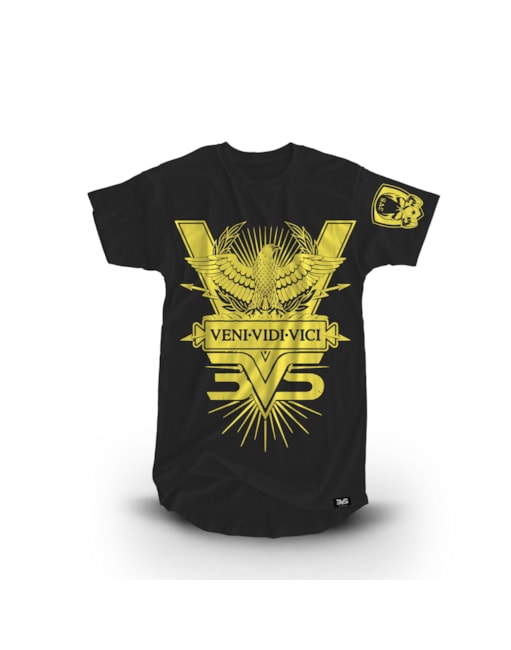 Segunda imagem do produto Camiseta Veni Vidi Vici - Preta