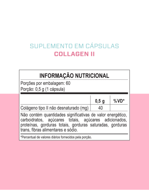 Segunda imagem do produto COLLAGEN II - CAPS