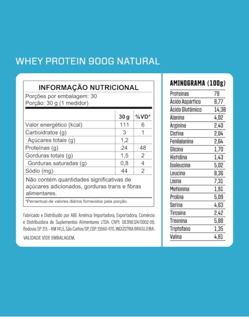 Segunda imagem do produto Combo Creatina 300gr + whey 100%