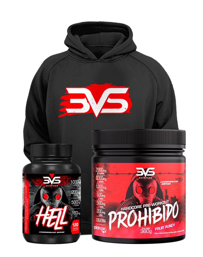 Combo Hell + Prohibido - Moletom FREE