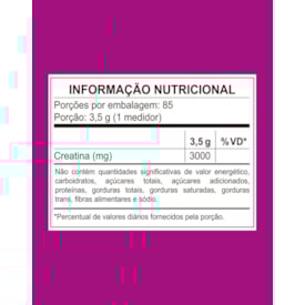 Segunda imagem do produto Creatina Monohidratada Saborizada  300g