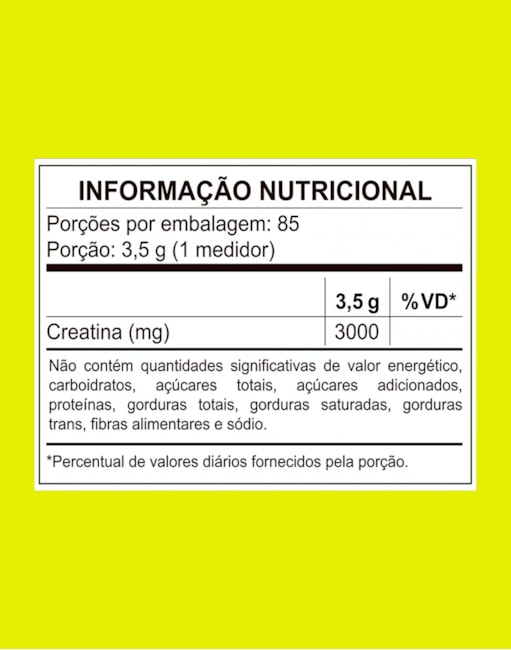 Segunda imagem do produto Creatina Monohidratada Saborizada  300g