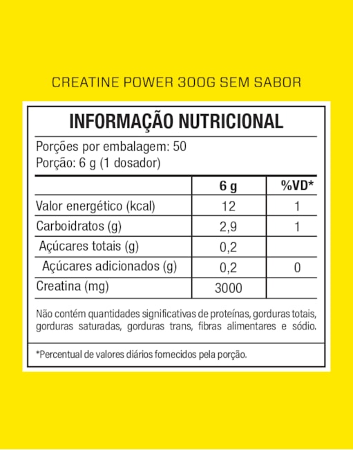 Segunda imagem do produto Creatina Power 300g