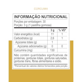 Segunda imagem do produto CÚRCUMA -  30 GOMAS