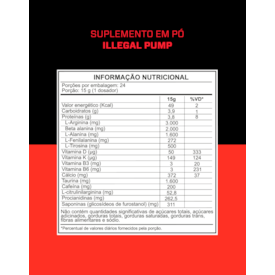 Segunda imagem do produto Illegal Pump - VasoDilatador
