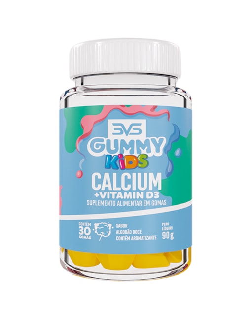 KIDS CALCIUM+VITAMIN D3 - 30 GOMAS