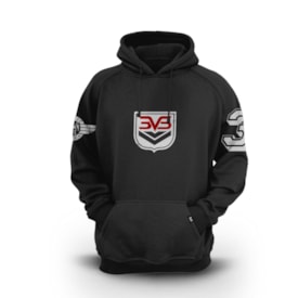 Segunda imagem do produto Moletom Canguru Preto Cartel 3VS