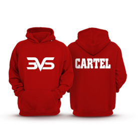 MOLETOM CANGURU VERMELHO CARTEL