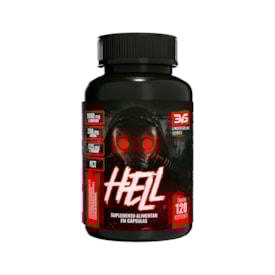 Segunda imagem do produto Termogênico HELL - 120 cápsulas