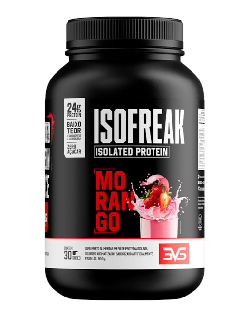 ISOFREAK MORANGO - 3VS NUTRITION 900G